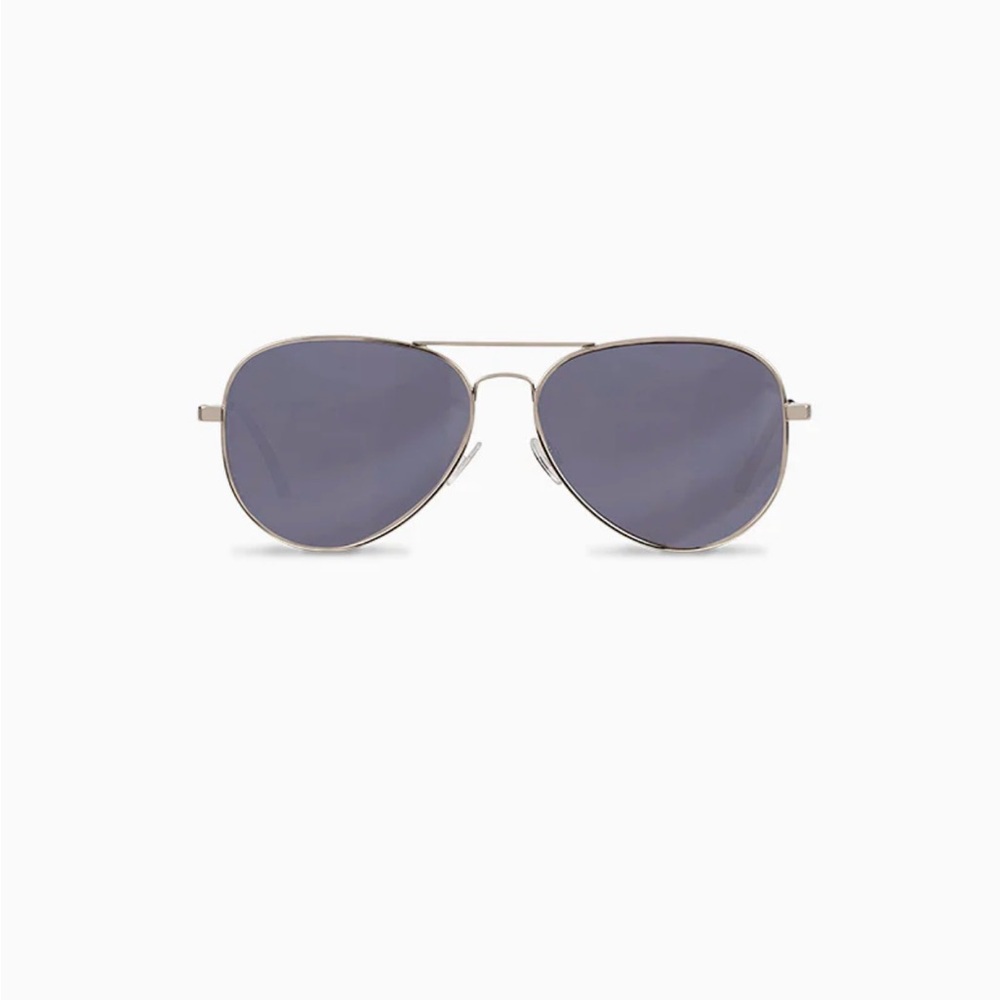 NWT New in Box, Uncommon James Women’s Aviator Silver Sunglasses